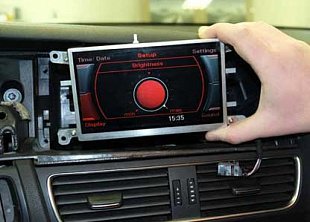 Ремонт тусклого дисплея MMI для Audi A4, A5, Q5